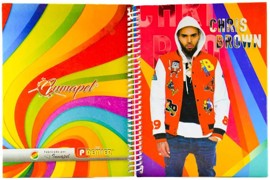 Cuaderno anillado artesanal Medio Oficio RAYADO 100h