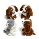 Peluche perrito - gatito sentado Altura 17cm