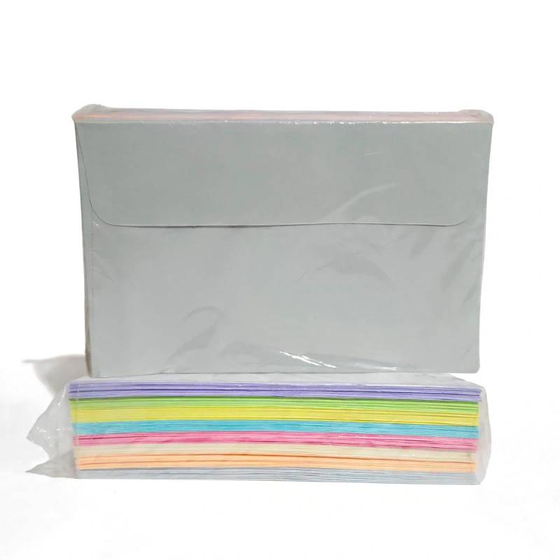 Sobre Esquela de 10 Colores pasteles 12x18cm 100u