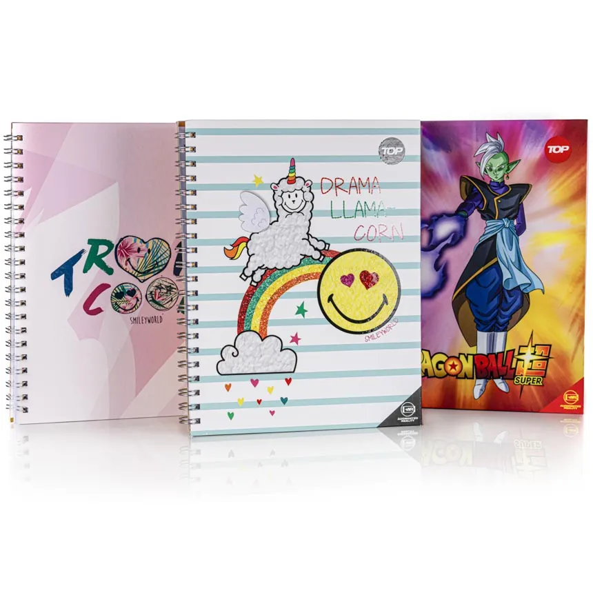Cuaderno anillado carta TOP 100h
