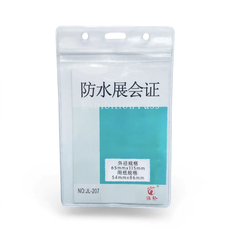 Porta credencial VERTICAL 54x86mm 50pcs