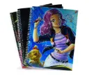 Cuaderno anillado medio oficio winner 100h diseños