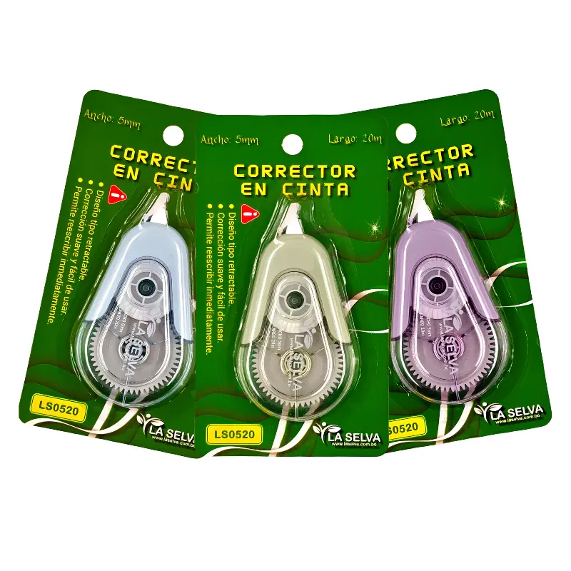 Corrector en cinta 5mmx20m La Selva