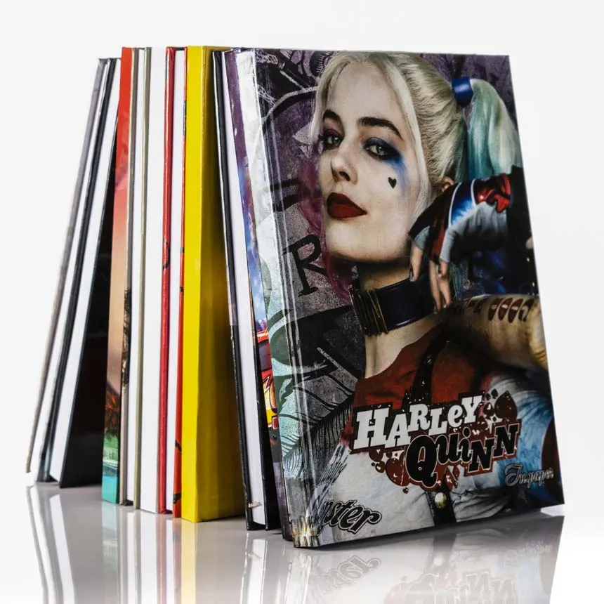 Cuaderno cosido artesanal MEDIO OFICIO Inmapel MARGEN ROJO 100h