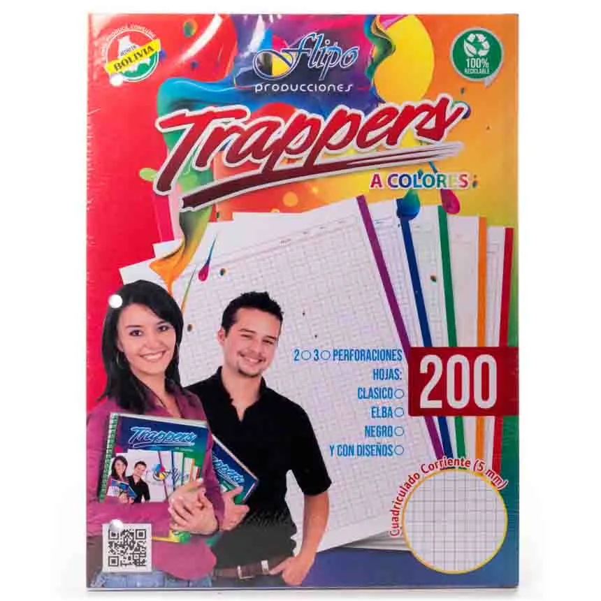 Hojas Trapper RAYADO Flipo 200h