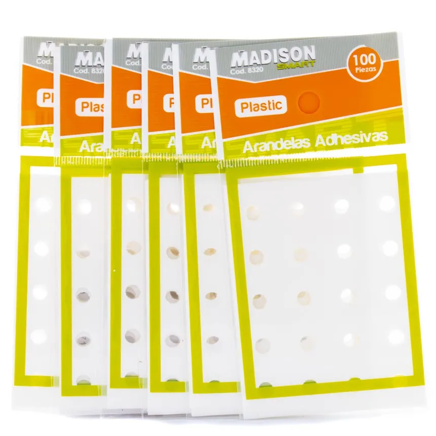 Arandelas adhesivas plasticas MADISON