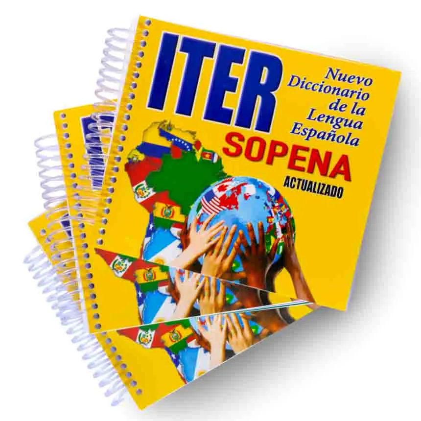 Diccionario iter sopena Colores ANILLADO