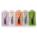 Estilete individual en blister, mango en forma corazon