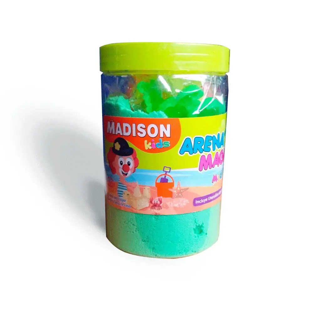 Arena magica modeling Madison bote plastico de 500gr.