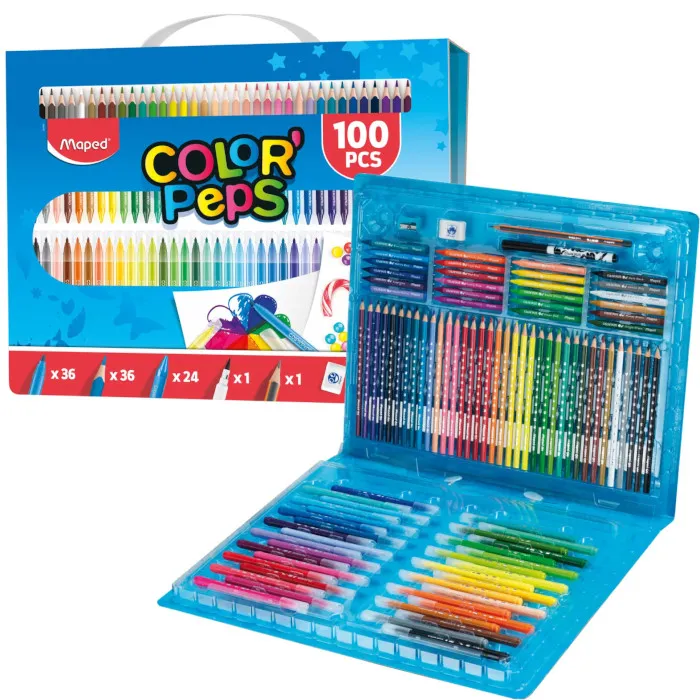 Kit de coloreado peps Maped 100u