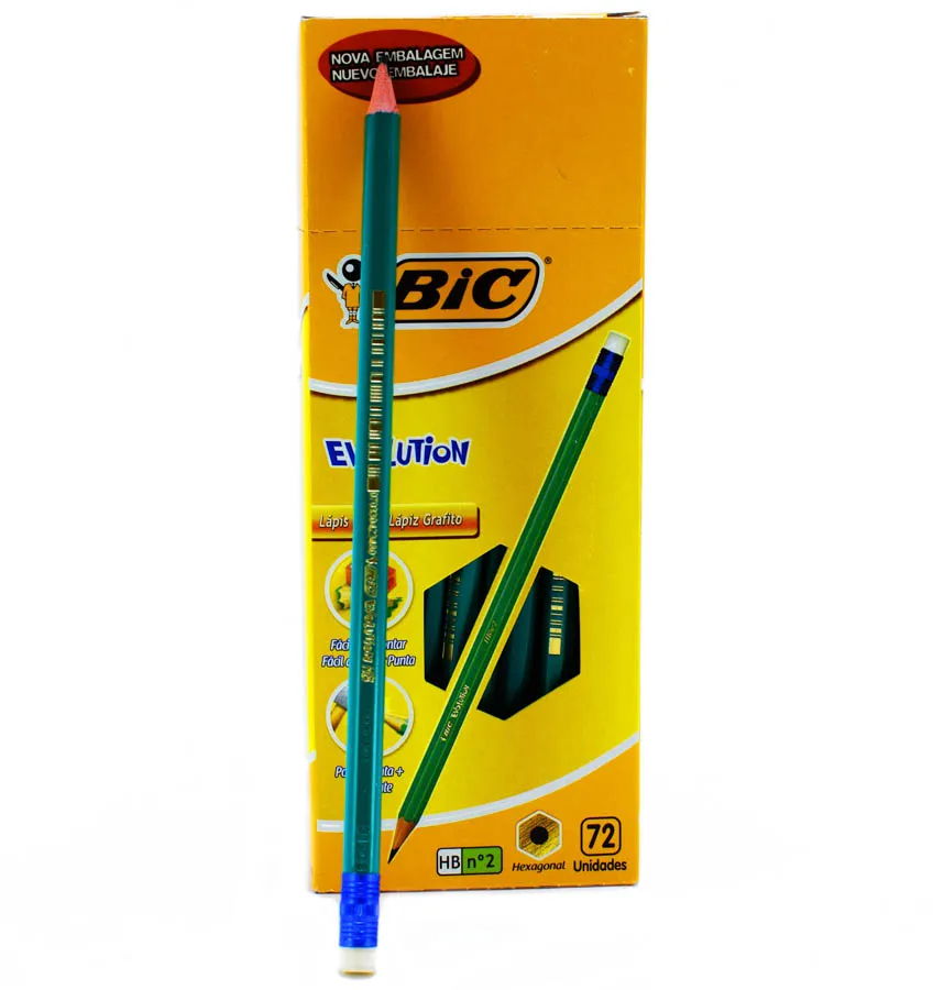 Lapiz Negro BIC Evolution de 72u