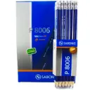 Lapiz negro sabonis tajado cascara azul 12PCS