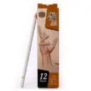 Lapiz pastel color BLANCO 4mm Keep Smiling 12u