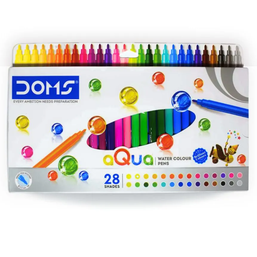 Marcador Escolar DOMS 28 colores