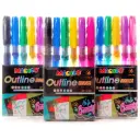 Marcador Outliner CF-612A  6 colores