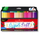 Marcador SUPER SOFT Faber Castell 100 colores