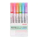 Marcador de figuras con sello de rodillo estuche 6pcs