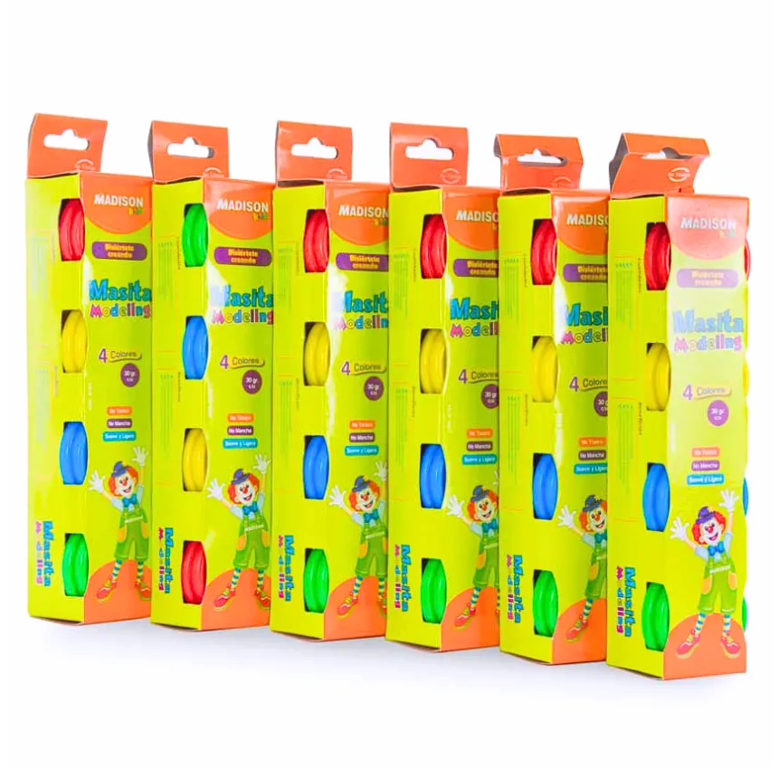 Masita Blanda Modeling MADISON 30grs. PEQUEÑO 4 Colores