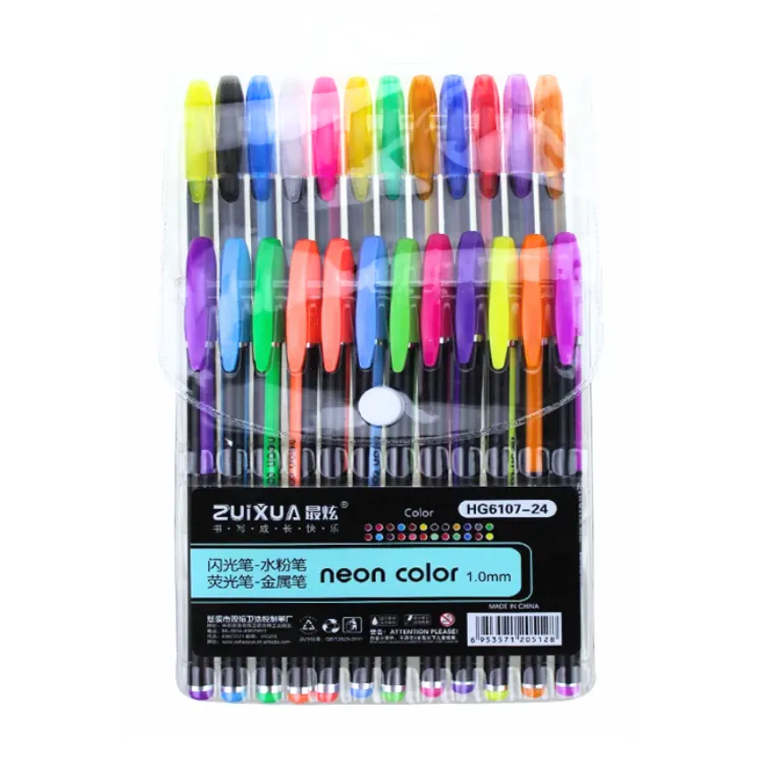 Boligrafo HG6107-24 Zuixua 24 colores