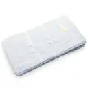 Pañuelo blanco bordado 100% algodon VARON 37x37cm 12uni