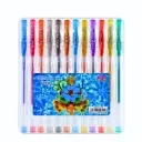 Boligrafo con brillo Zuixua 12 colores