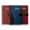 Agenda A5 clasica 2026 con broche