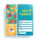 Hojas de carpeta cuadro intermedio Elba ABC 500h