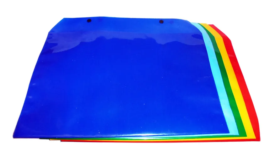 Folder Plastico Colores Oficio con boton