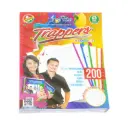 Hojas Trapper CLASICO 5 colores Flipo 200 hojas